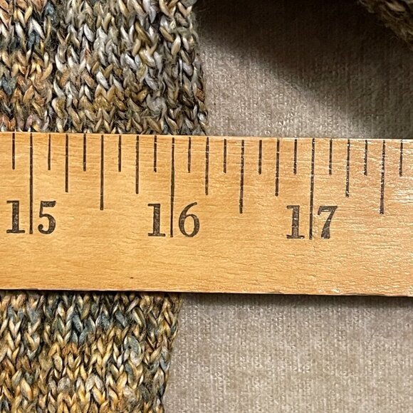 Dressbarn Sweater Women's Small Browns Cardigan Long Sleeve - Picture 6 of 12